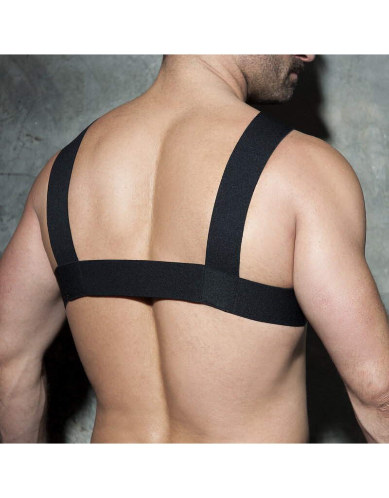 Addicted Addicted Fetish Double Ring Harness schwarz