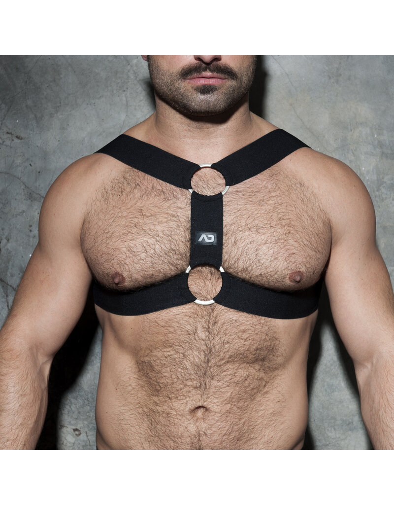 Addicted Addicted Fetish Double Ring Harness noir