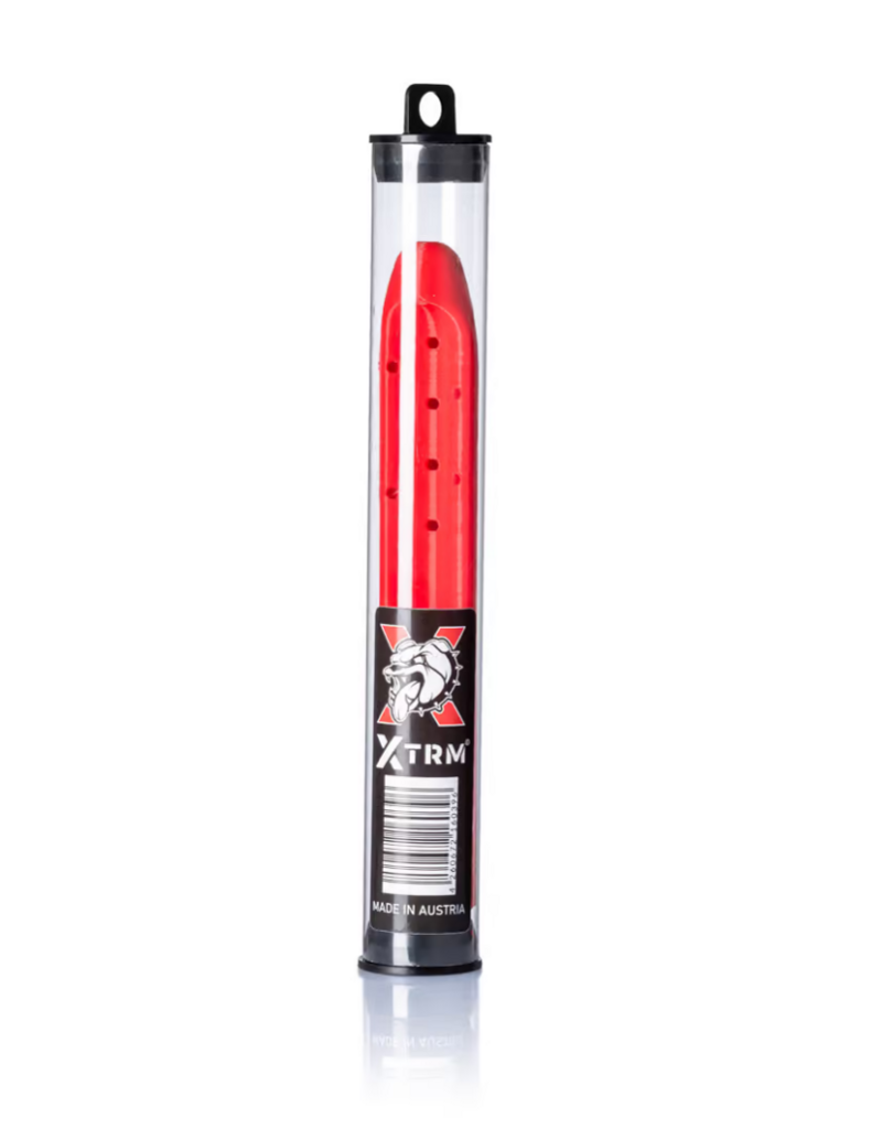 XTRM Analdusche XTRM O-Clean rot mit seitlichem Wasserstrahl