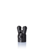 XTRM Poppers Booster Cap XTRM Double Small Black LEAK PROOF