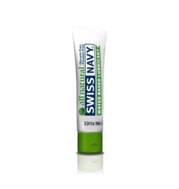 Swiss Navy Swiss Navy All Natural Lubricant 10ml wasserbasiert