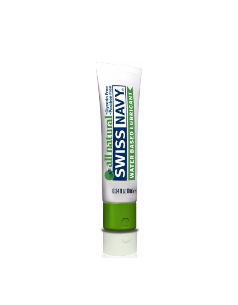 Swiss Navy Swiss Navy All Natural Lubricant 10ml à base d'eau