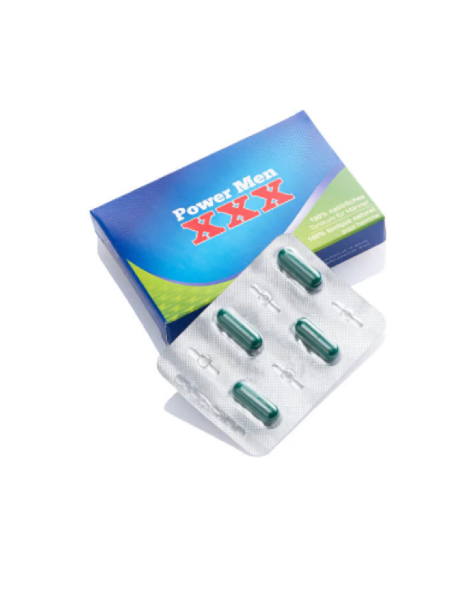 Power MenXXX Capsules de puissance 1×4