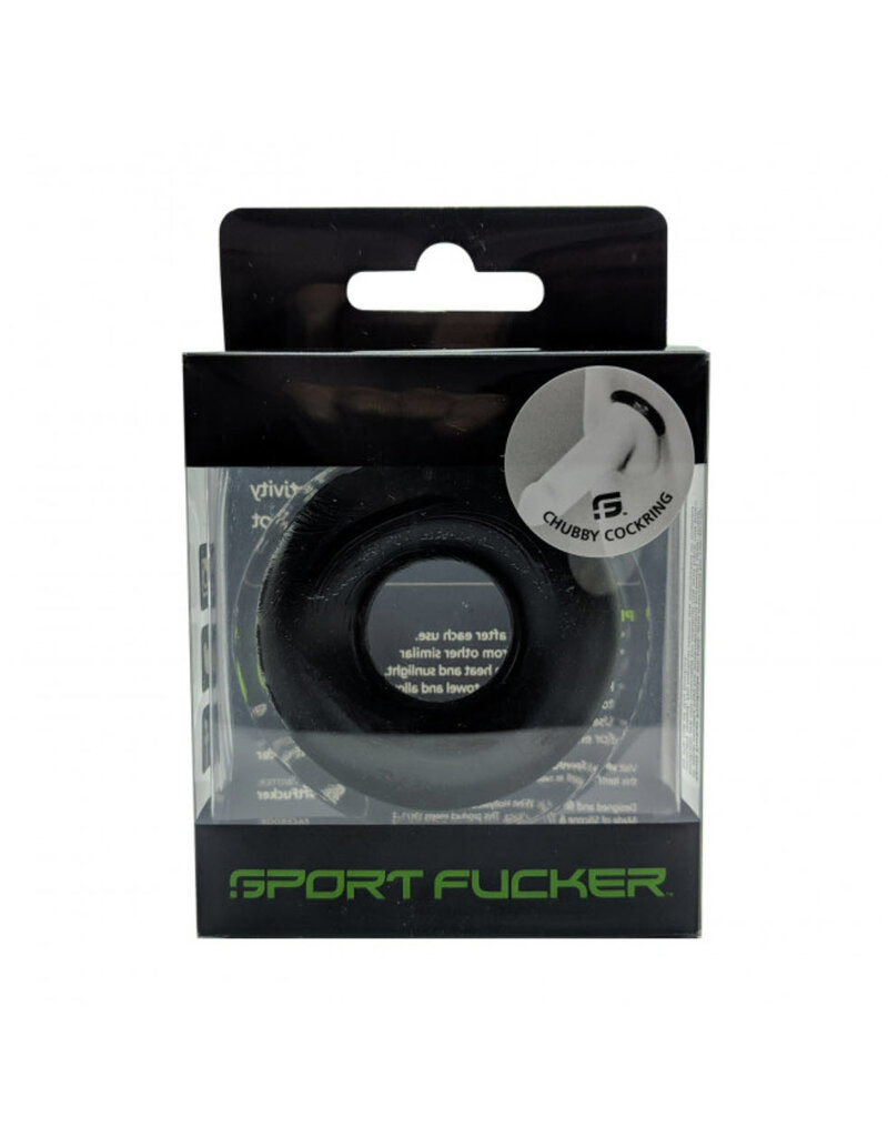 Sport Fucker Sport Fucker Chubby Cockring 3-Pack - Noir