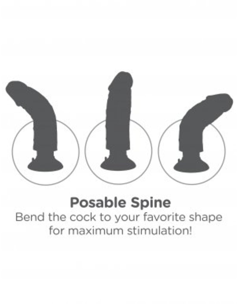 King Cock King Cock - 9 Inch vibrateur nature