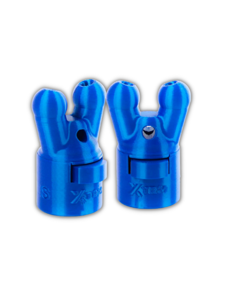 XTRM Poppers Booster Cap XTRM Double Small Blue LEAK PROOF