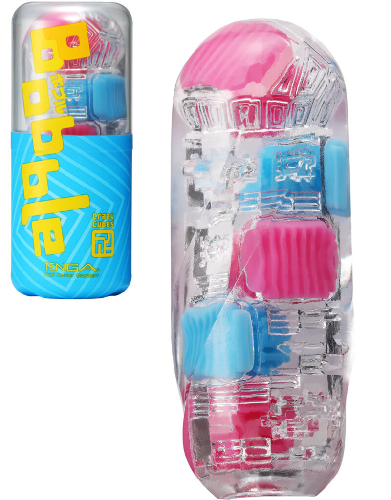 Tenga Tenga - Bobble Masturbator Crazy Cubes