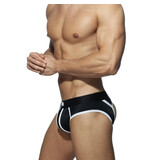 Addicted ADDICTED Stripe Fetish Brief