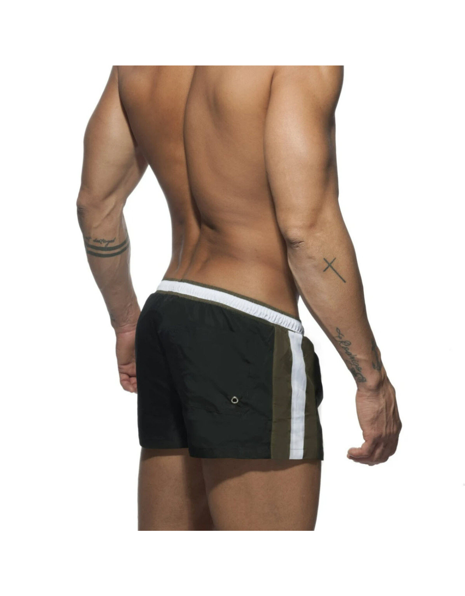 Addicted ADDICTED Stripes Basic Swim Short black