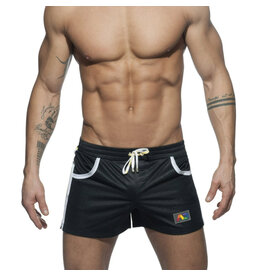 Addicted Addicted MESH RAINBOW SHORT Black