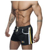 Addicted Addicted MESH RAINBOW SHORT Black