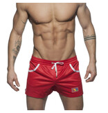 Addicted Addicted MESH RAINBOW SHORT red