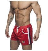 Addicted Addicted MESH RAINBOW SHORT red