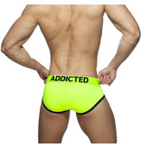 Addicted ADDICTED Neon Yellow Cockring Swimderwear Brief