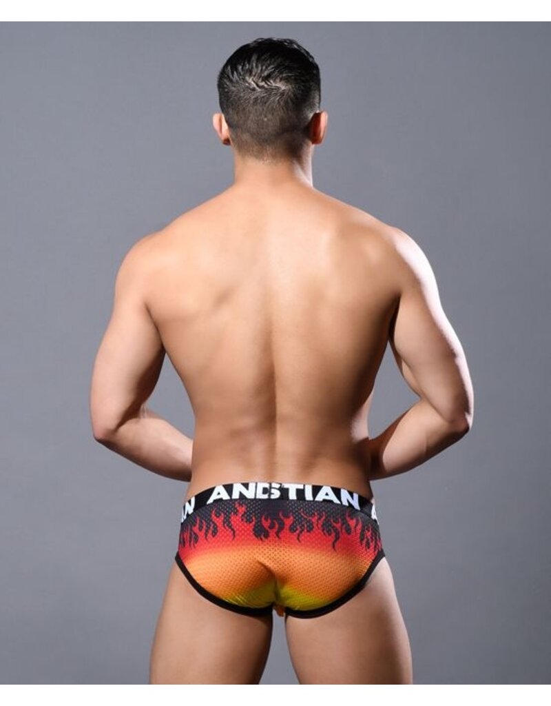 Andrew Christian Andrew Christian Almost Naked Flames Mesh Brief