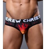 Andrew Christian Andrew Christian Almost Naked Flames Mesh Brief