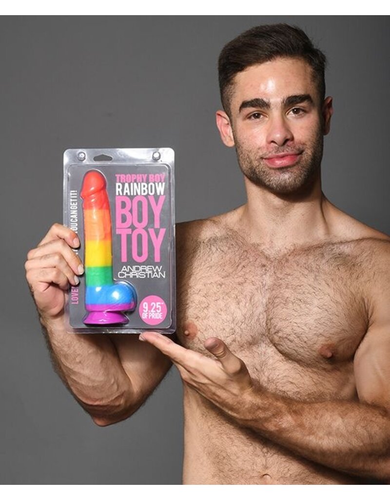 Andrew Christian Andrew Christian TROPHY BOY Rainbow 23.5 cm Boy Toy Dildo