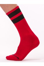 Barcode Berlin Barcode Berlin Gym Socks  rot - schwarz