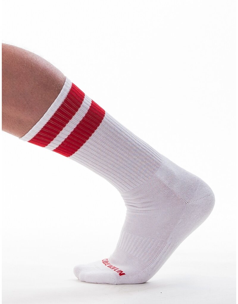 Barcode Berlin Barcode Berlin Gym Socks blanc - rouge