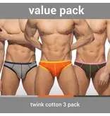 Addicted ADDICTED Three Pack TWINK Brief