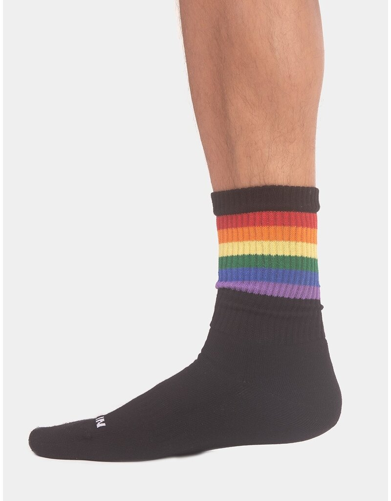 Barcode Berlin Barcode Berlin Pride Half Socks noir