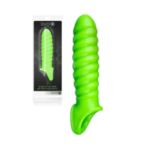 ouch! OUCH! Glow in the Dark - Swirl Stretchy Penis Sleeve