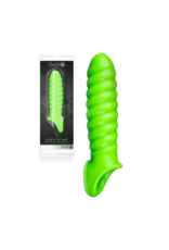 ouch! OUCH! Glow in the Dark - Swirl Stretchy Penis Sleeve