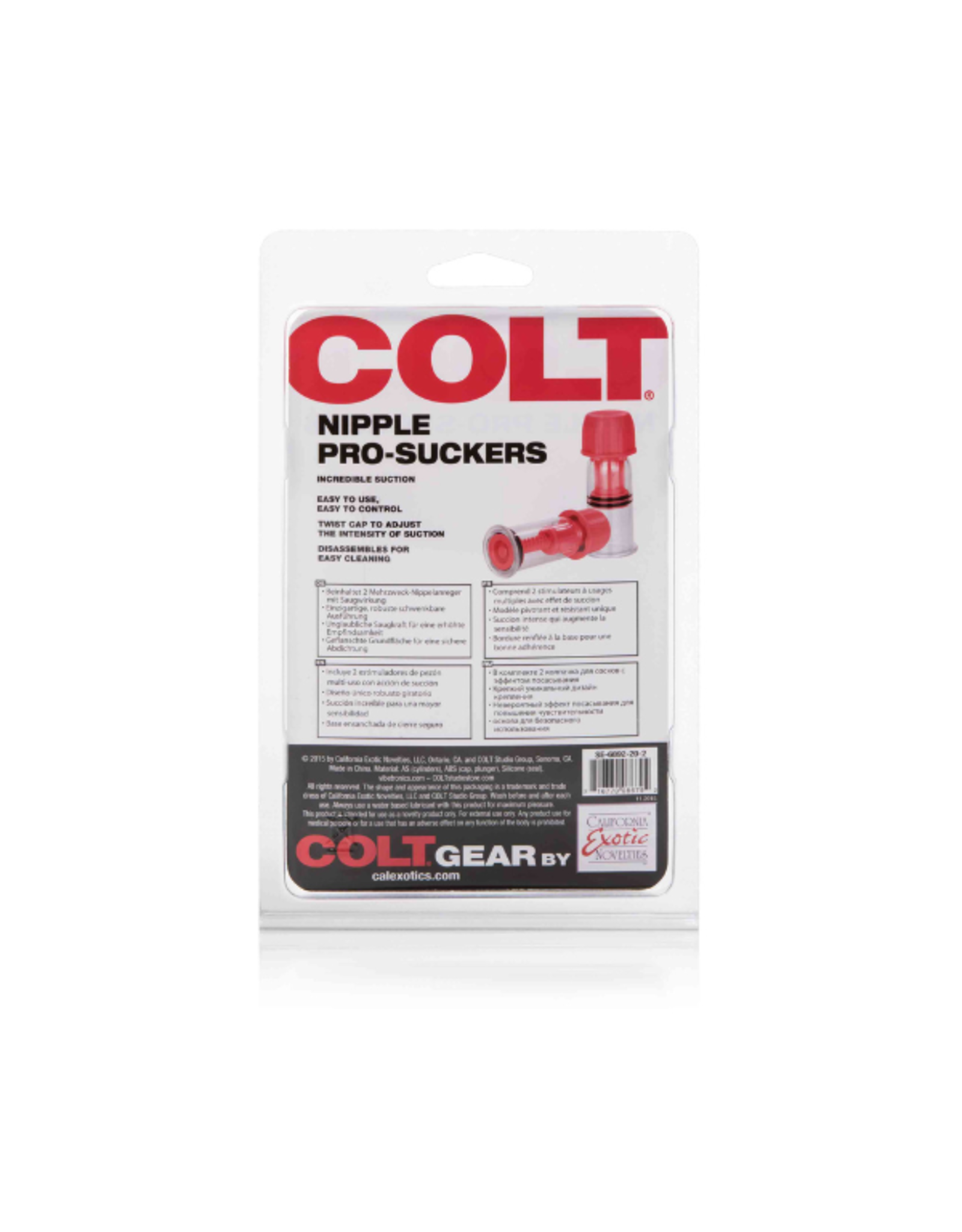 Colt Colt Nipple Pro Suckers - rot