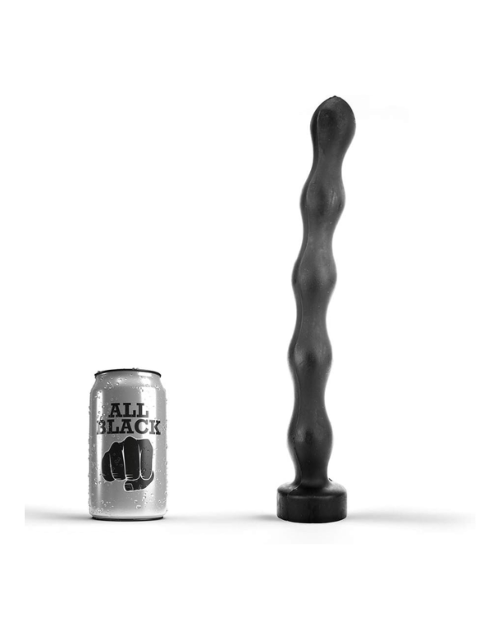 All Black  All Black 69 Black Anal Dildo 32 cm