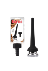 Black Mont - Tapered Silicone Enema Attachment