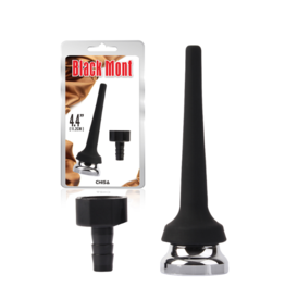 Black Mont - Tapered Silicone Enema Attachment