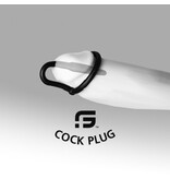 Sport Fucker Silicone Cock Plug - Black