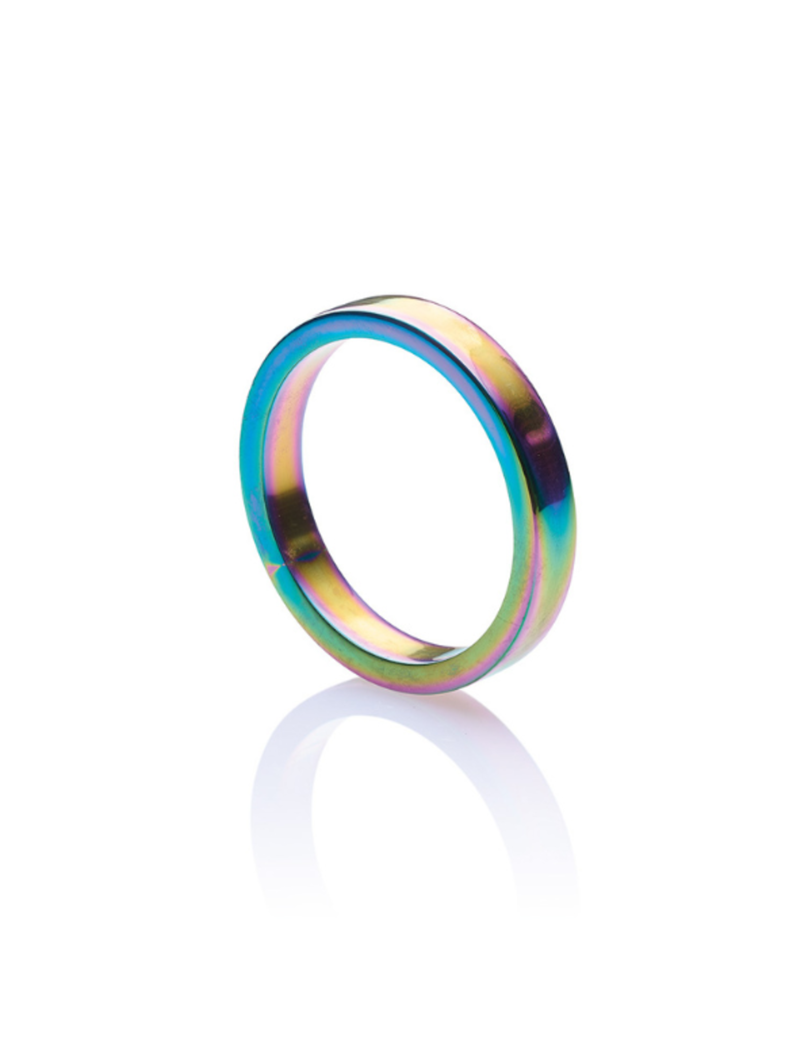 Kinky Monster Kinky Monster Cockring aus Edelstahl, Rainbow Edition Breite 10mm