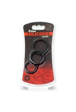 titus Cockring 3-Pack Schwarz titus Silicone Series