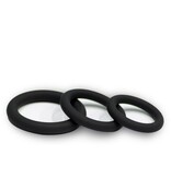 titus Cockring 3-Pack Schwarz titus Silicone Series