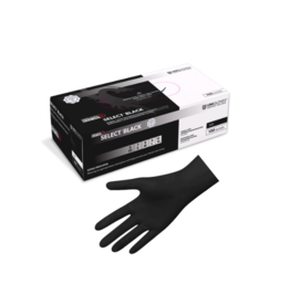 Unigloves Gants en latex Unigloves SELECT BLACK