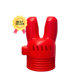 Super Sniffer Super Sniffer Poppers Booster Cap en taille M rouge