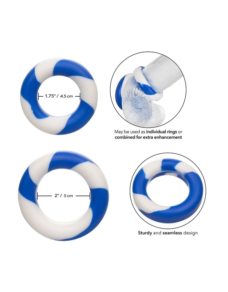 Colt CalExotics Admiral 2 Cock Ring Set