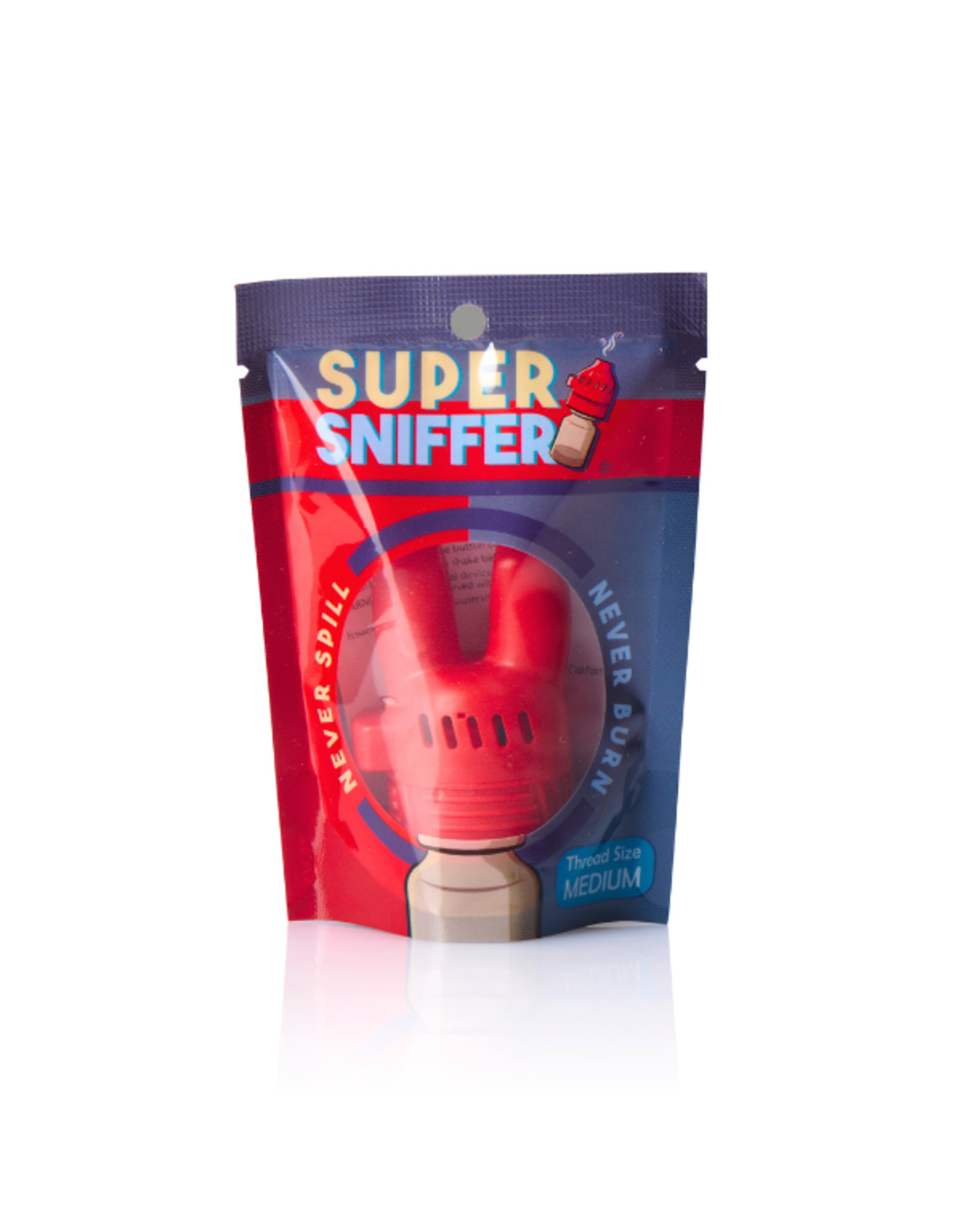 Super Sniffer Super Sniffer Poppers Booster Cap en taille M rouge