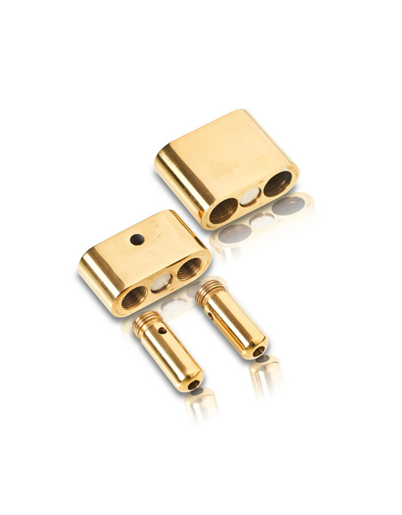 Kinky Monster Poppers Inhaler Double Steel Titan Gold
