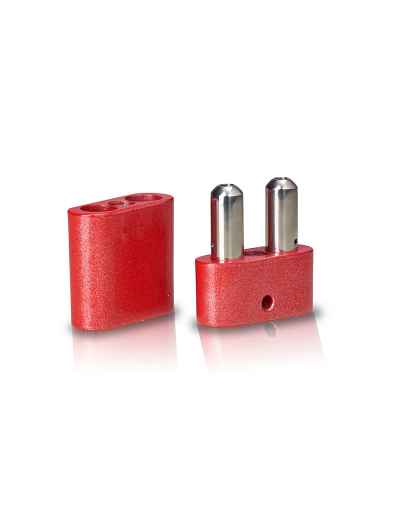 Kinky Monster Poppers Inhaler Double Steel Titan Red