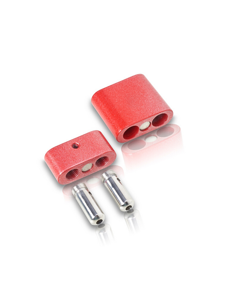 Kinky Monster Poppers Inhaler Double Steel Titan Red