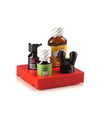XTRM Poppers Rangement-Dépôt pour 4 bouteilles rouge