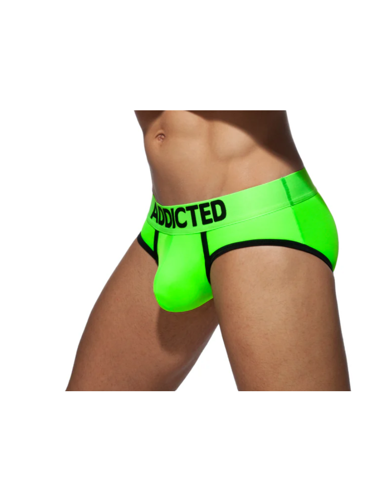 Addicted ADDICTED Neon Green Cockring Swimderwear Brief