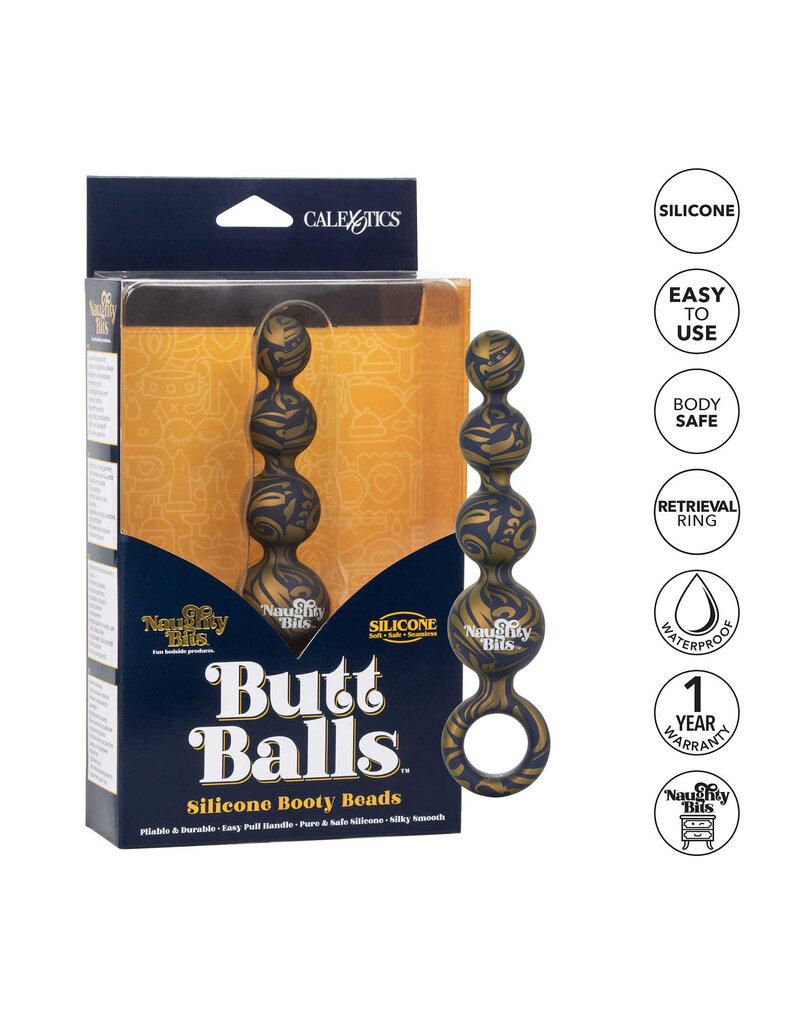 Colt Naughty Bits Butt Balls Silicone Booty Beads