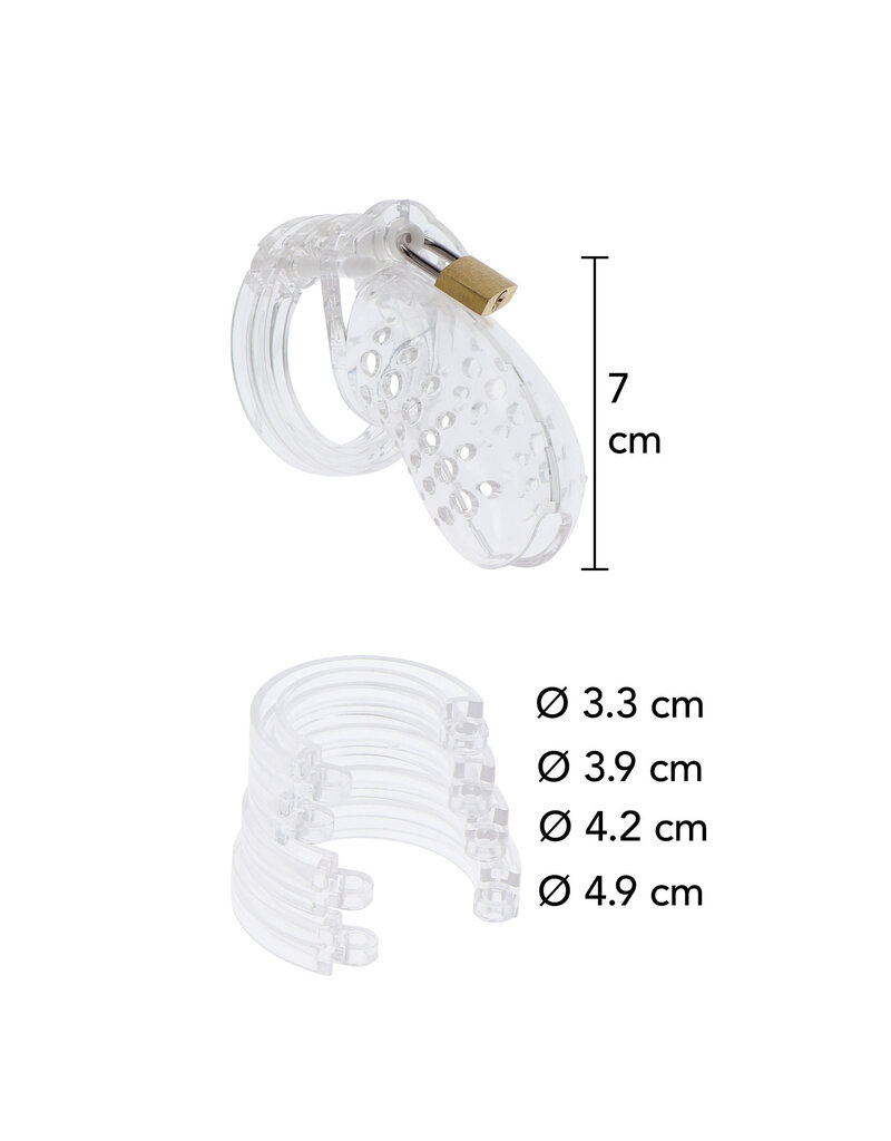 Extreme Chastity Cock Cage Acrylic