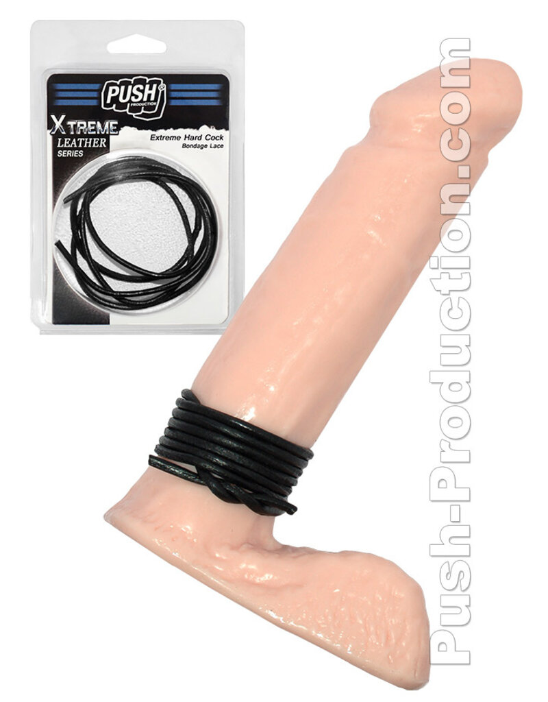 Push Xtreme Leather - Extreme Hard Cock Bondage Lace