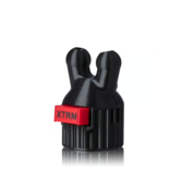 XTRM Poppers Booster Cap XTRM Kinky SNFFR Leakproof Double Small Black