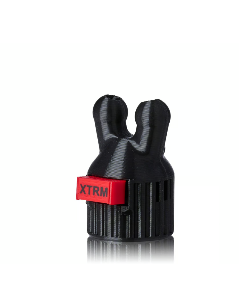 XTRM Poppers Booster Cap XTRM Kinky SNFFR Leakproof Double Small Black