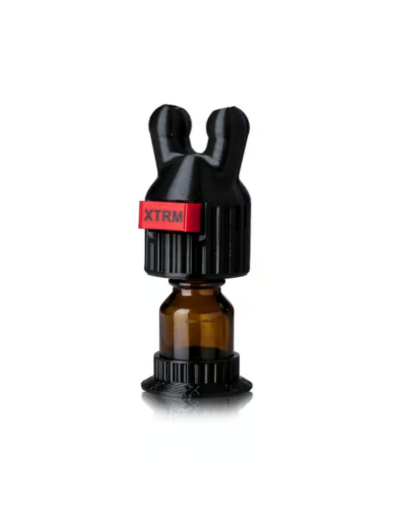 XTRM Poppers Booster Cap XTRM Kinky SNFFR Leakproof Double Small Black